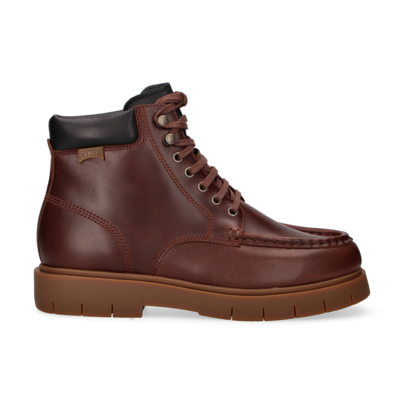 Camper polacchino Alaro in pelle marrone
