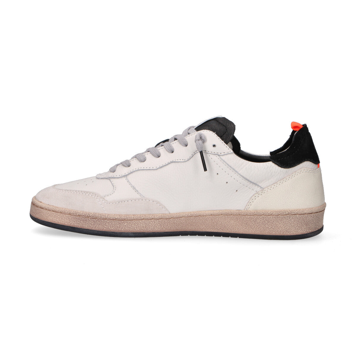 Sun68 sneaker Urban Basket in pelle bianca