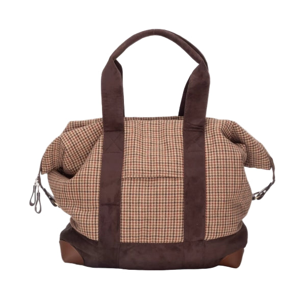 Mc2 Saint Barth Travel bag pied de poule