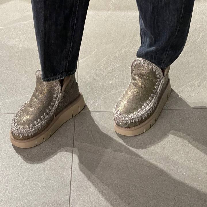 Mou boot Eskimo Bounce metal argerto oro