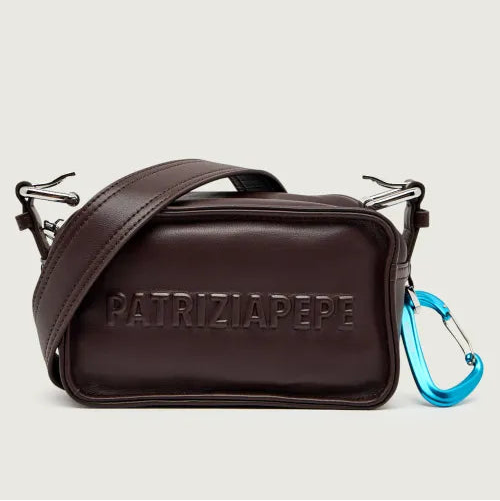 Patrizia Pepe borsa (IM)PERFECTION mini bordeaux