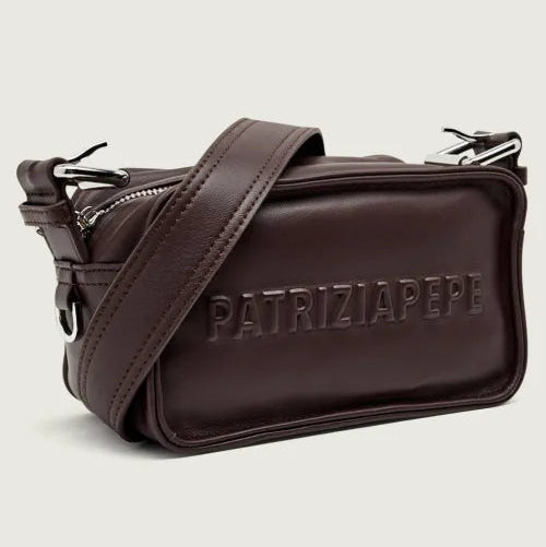 Patrizia Pepe borsa (IM)PERFECTION mini bordeaux