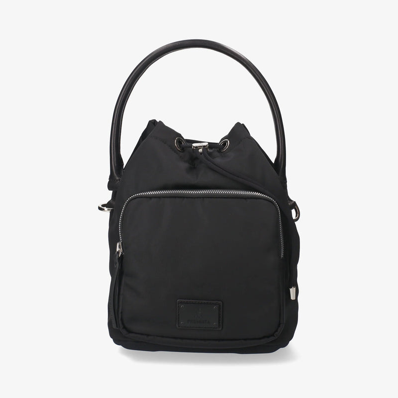 Premiata borsa Mia in tessuto nero