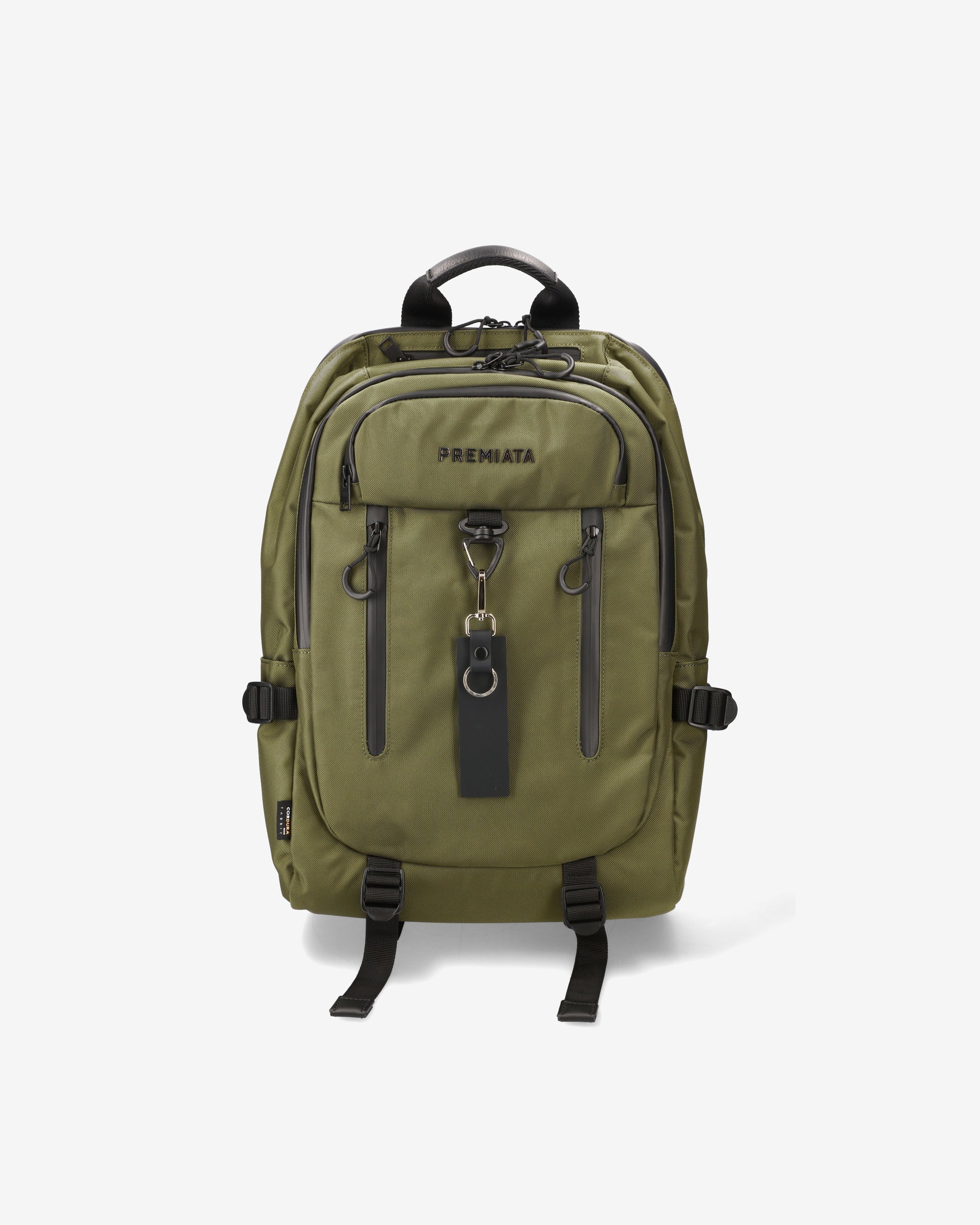 Premiata zaino Ventura in tessuto verde