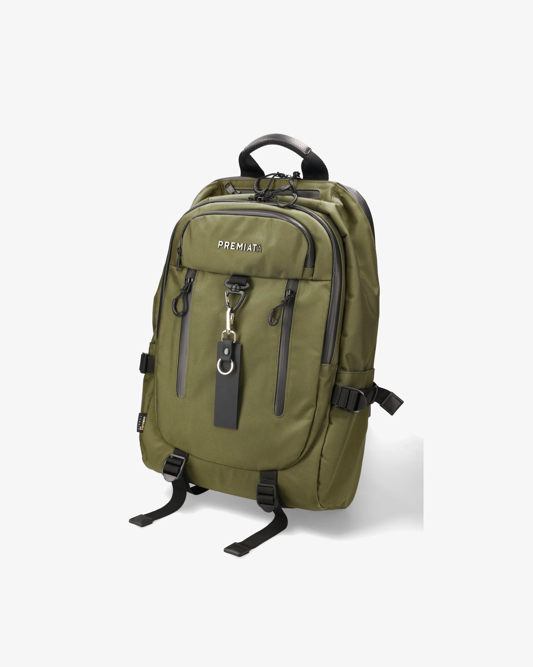 Premiata zaino Ventura in tessuto verde
