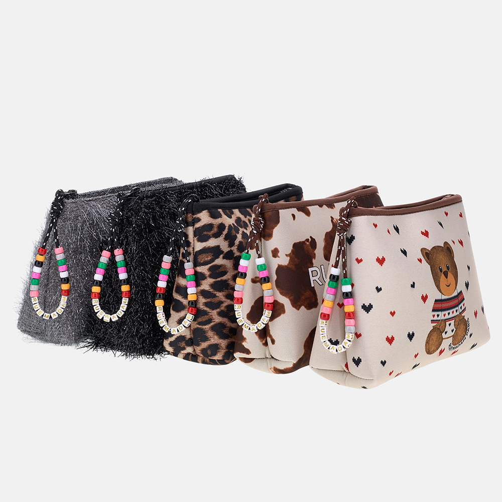 Rue Madam Paris Winter Clutch shine