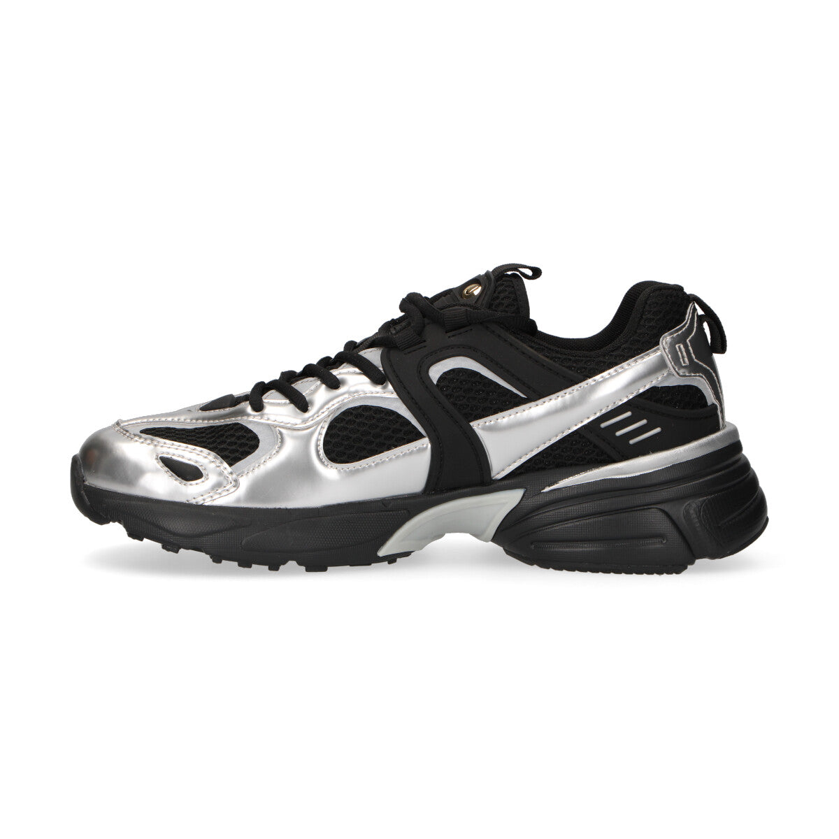 Hide&Jack sneaker Running 2000 in pelle e tessuto grigia