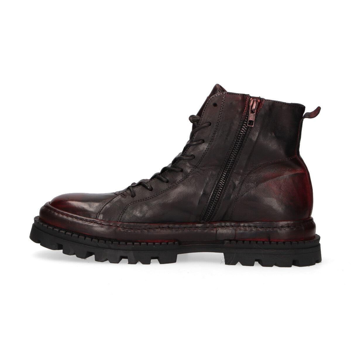 Pawelk's boots in pelle bordeaux