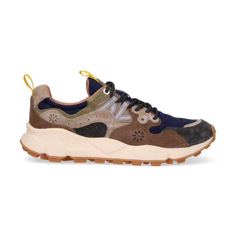 Flower Mountain sneaker Yamano 3 grigio blu marrone