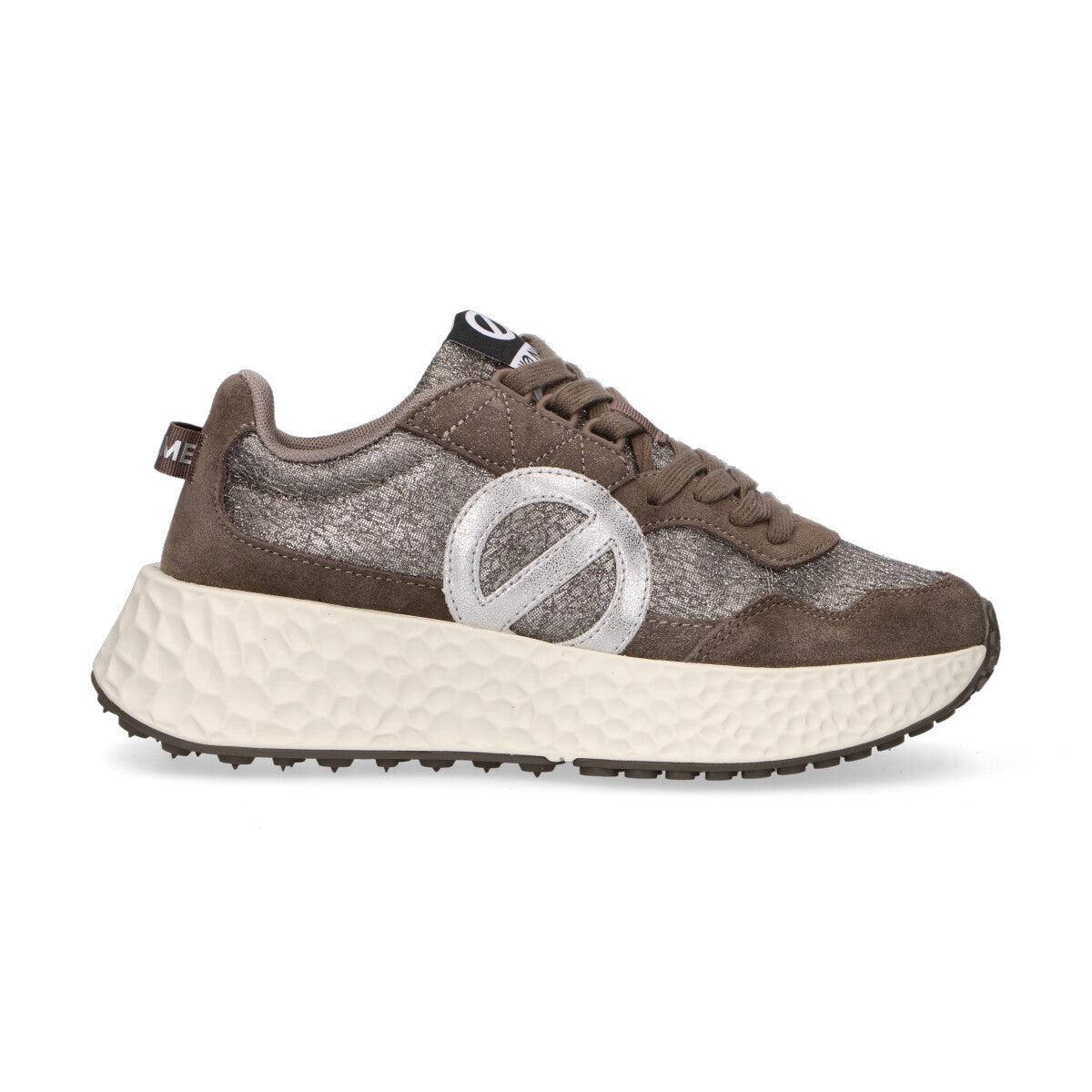 No Name sneaker Carter Jogger in tessuto grigia