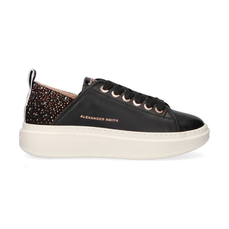 Alexander Smith sneaker Wembley pelle nera