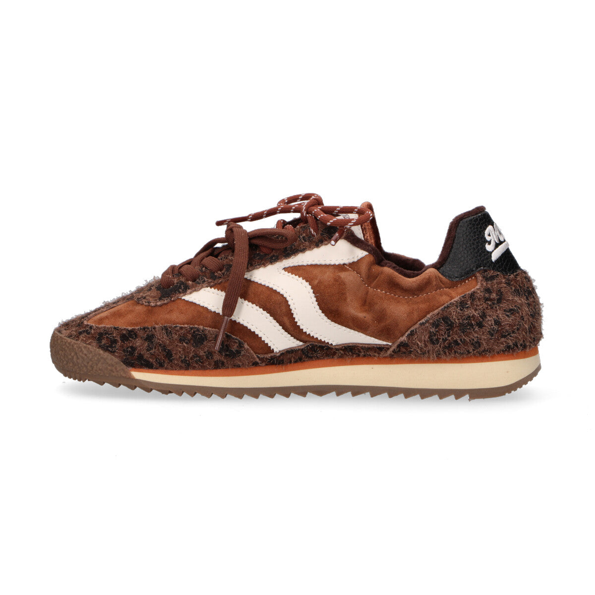 Mrp Star sneaker Utah in camoscio leo warm