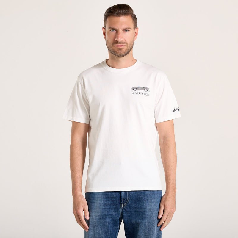 Mc2 Saint Barth t-shirt portofino be very rich bianca