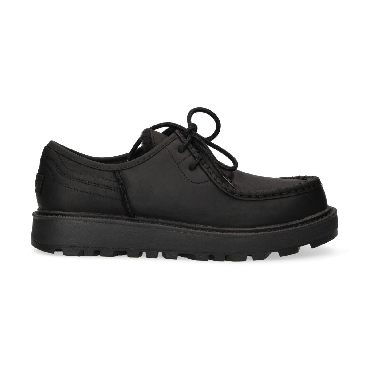 Ugg stringata Loften in pelle nera