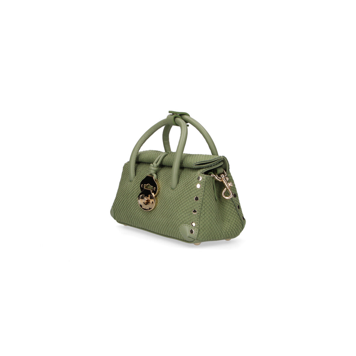 Zanellato borsa Dotta Amoretto baby green spinoso