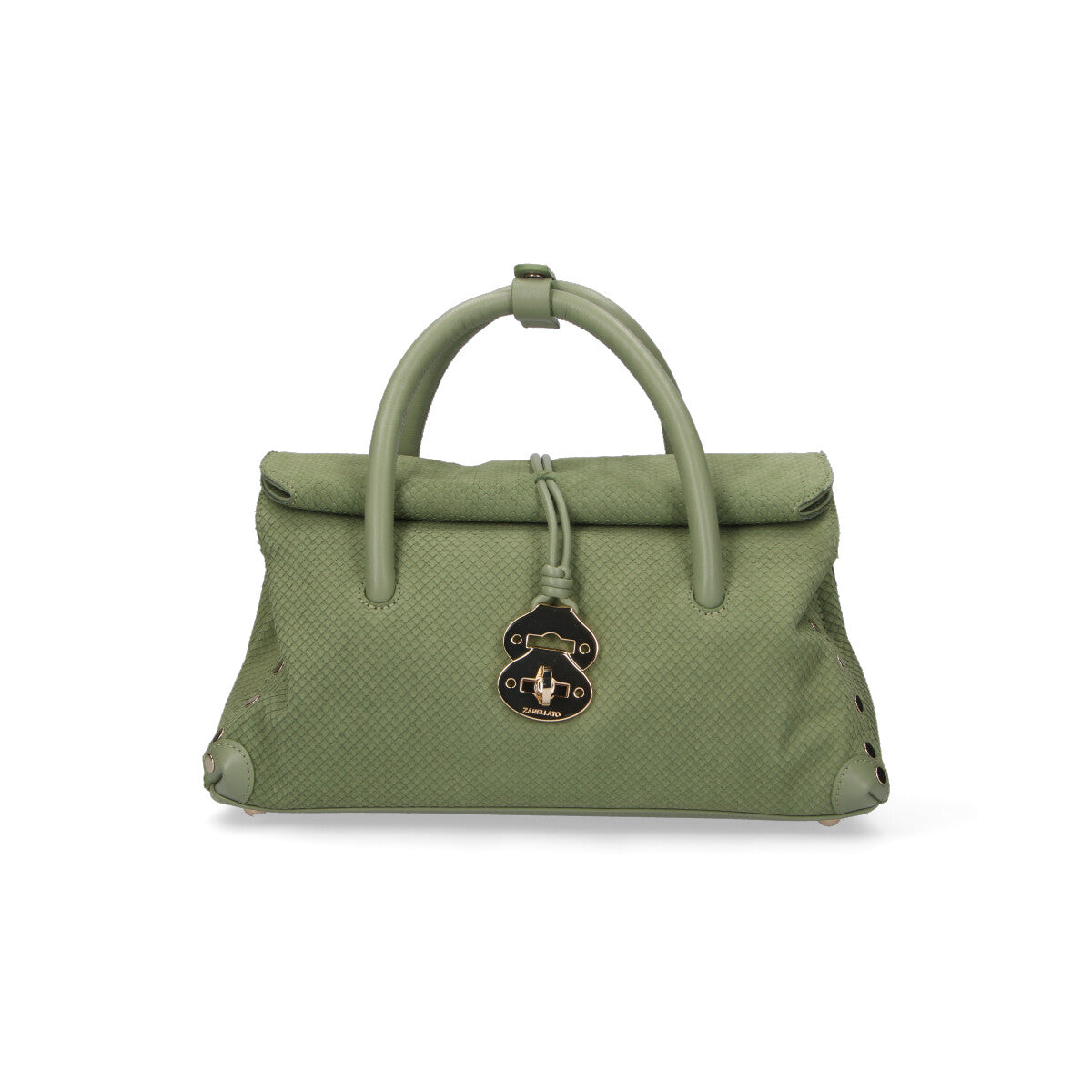 Zanellato borsa Dotta Amoretto S green spinoso