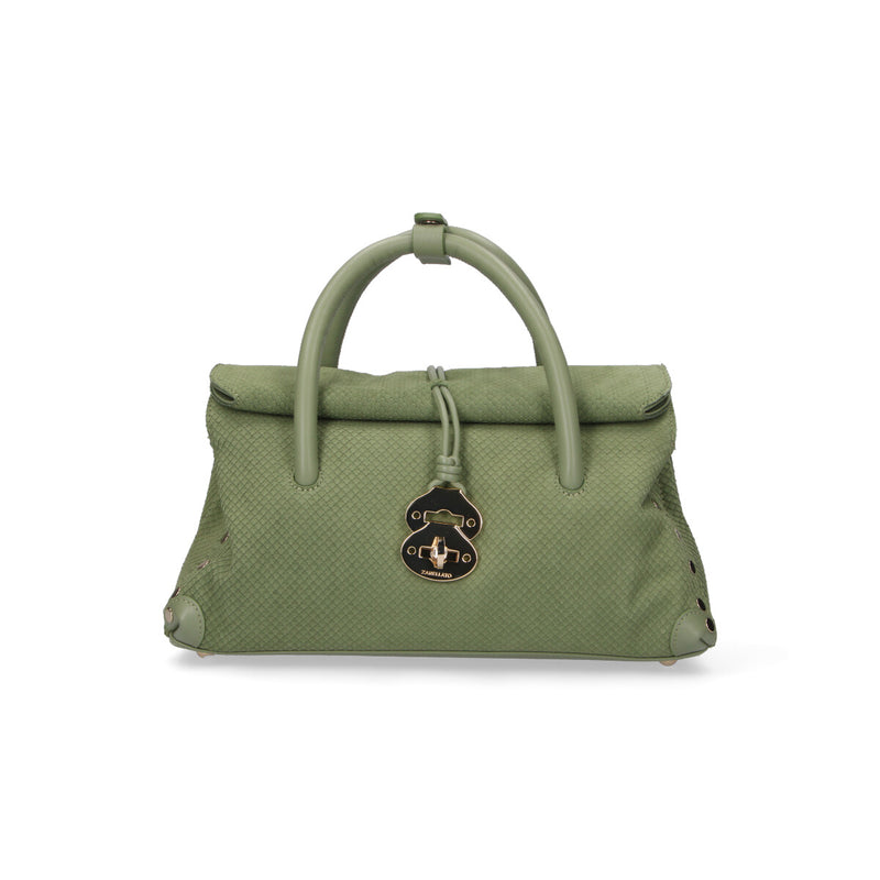 Zanellato borsa Dotta Amoretto S green spinoso