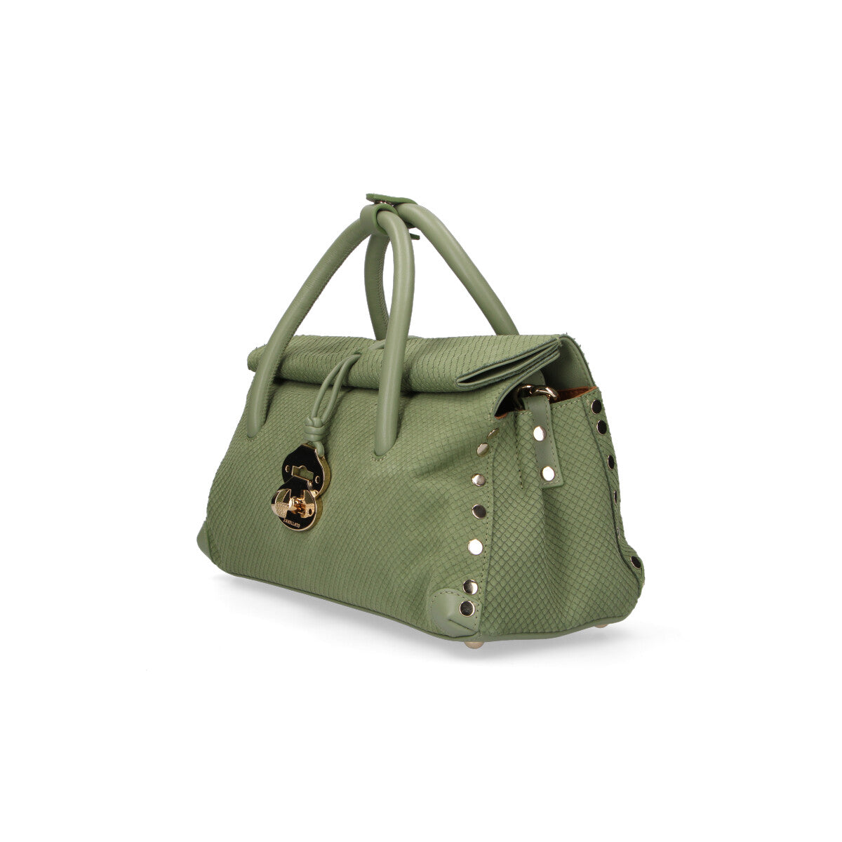 Zanellato borsa Dotta Amoretto S green spinoso