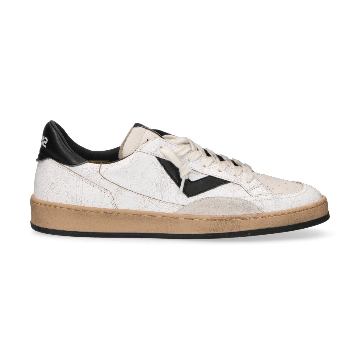 4B12 sneakers uono playnew crackle bianco