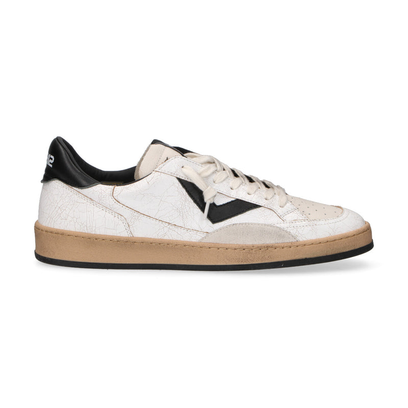 4B12 sneakers uono playnew crackle bianco
