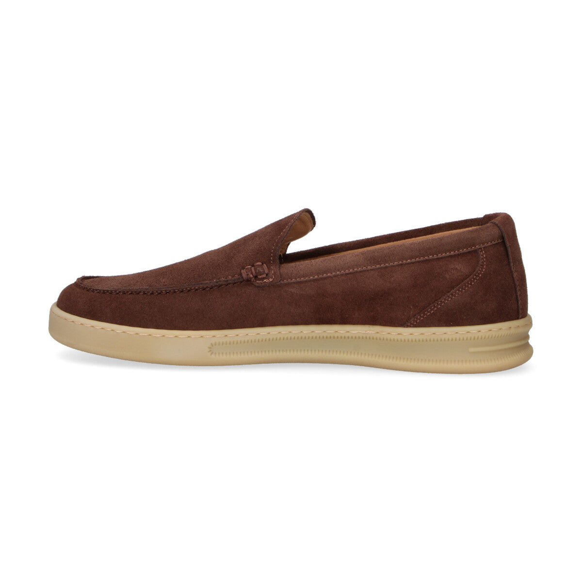 Woolrich mocassino in camoscio testa di moro