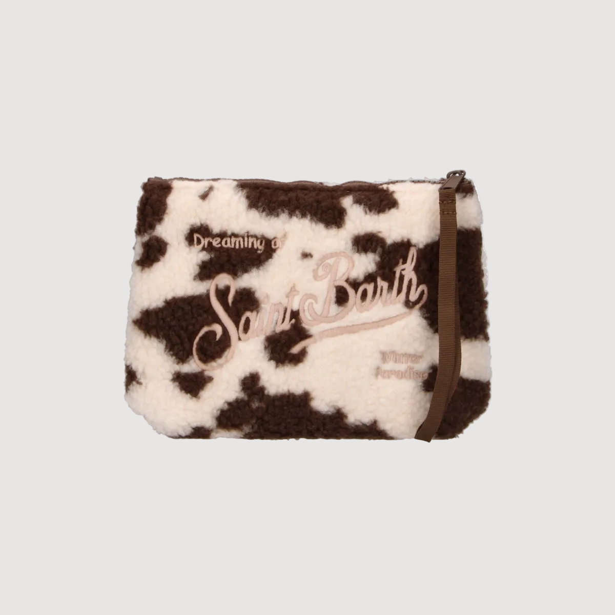 Mc2 Saint Barth pochette Aline Teddy Cow Skin