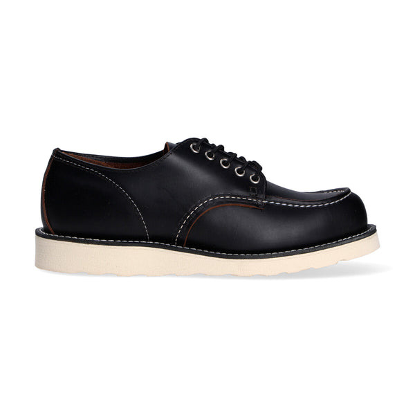 Red Wing Moc Oxford pelle nera