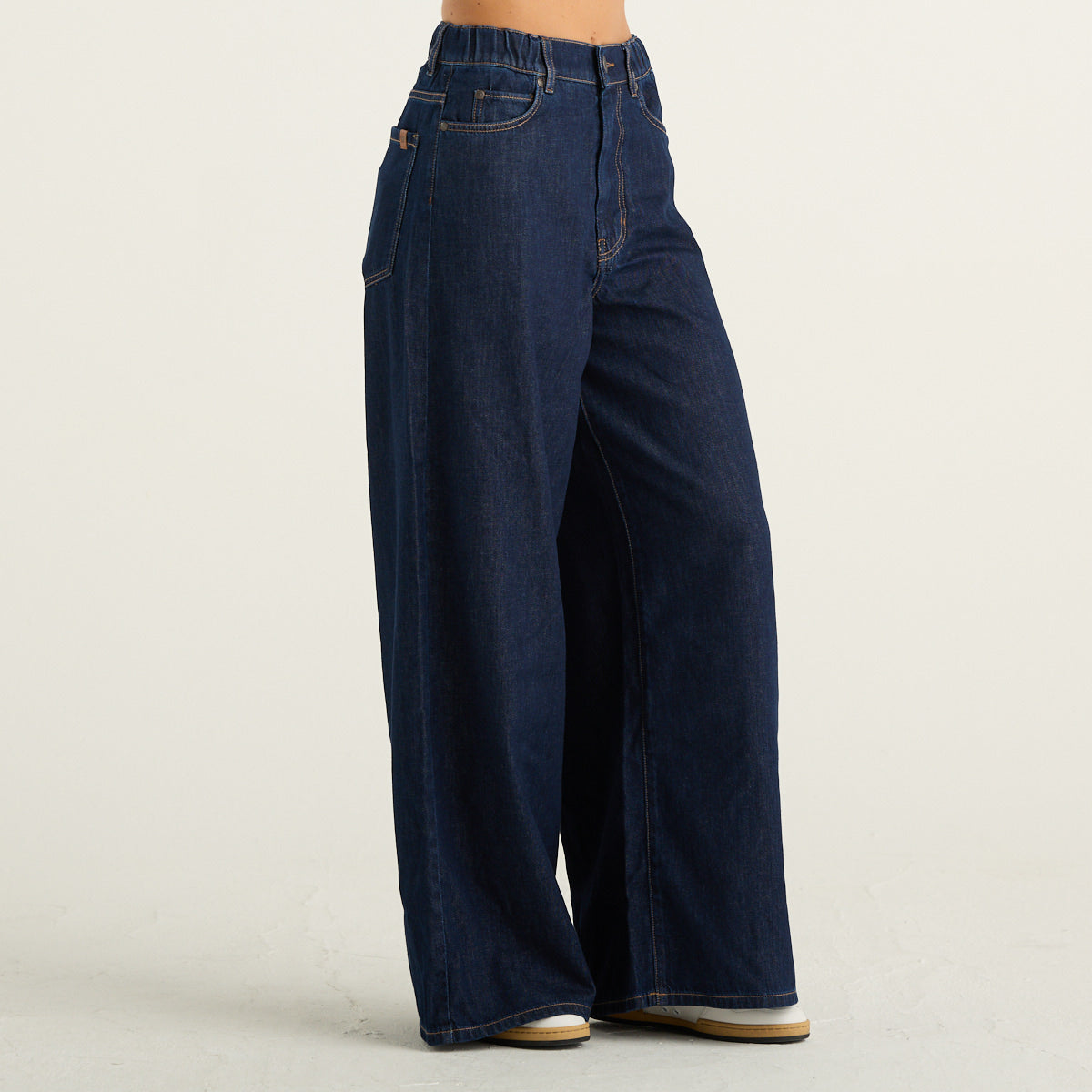 Weekend Max Mara jeans donna blu wide leg Zattera