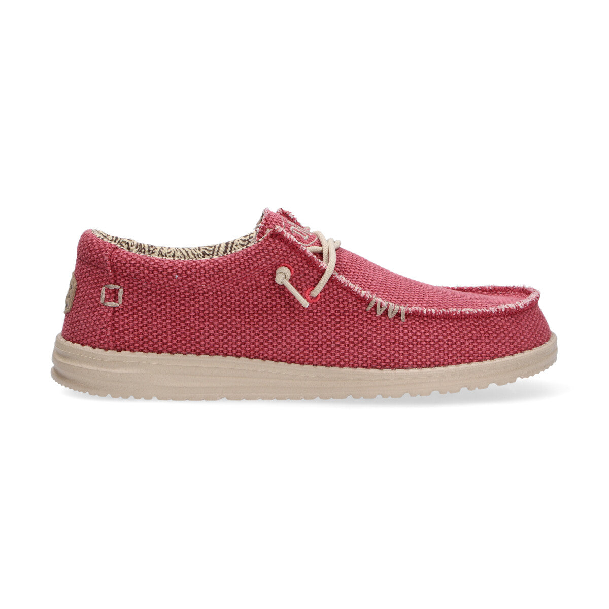 Hey Dude Wally Braided pompeian red.