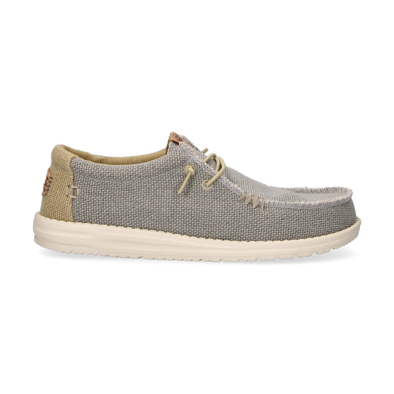 Hey Dude Wally Braided olive gray
