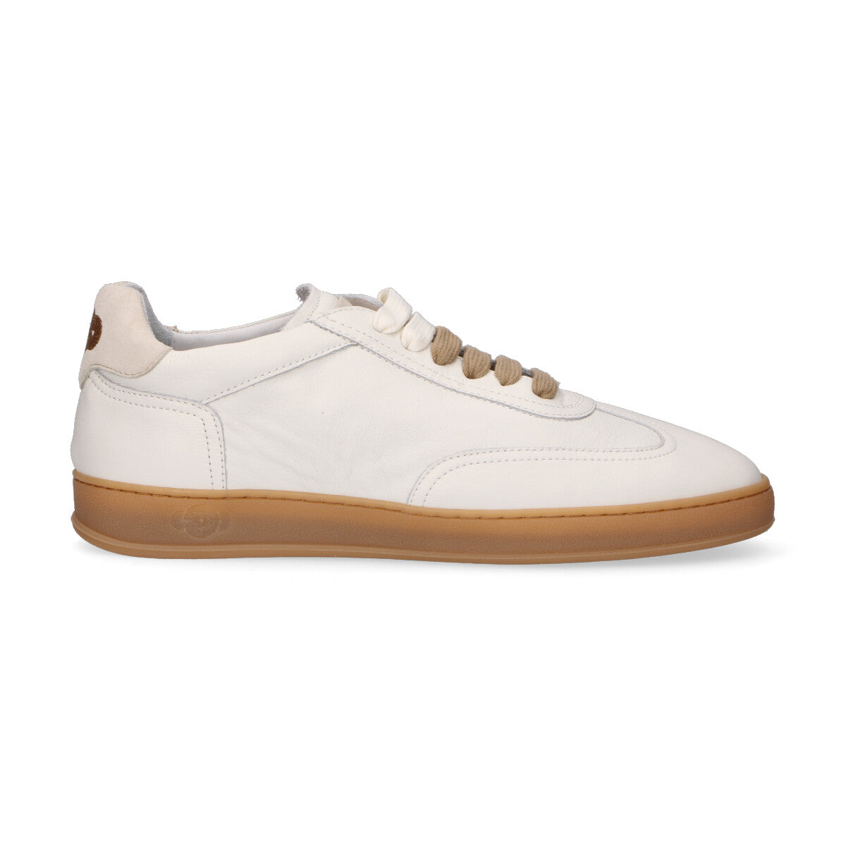 Soldini 80 sneaker Akira Vieste in pelle bianca