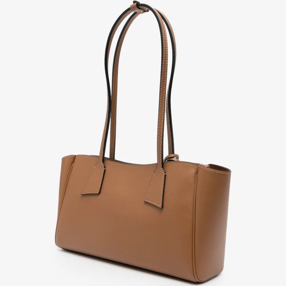 Hidesins borsa Shopper S Premiere in pelle caramel