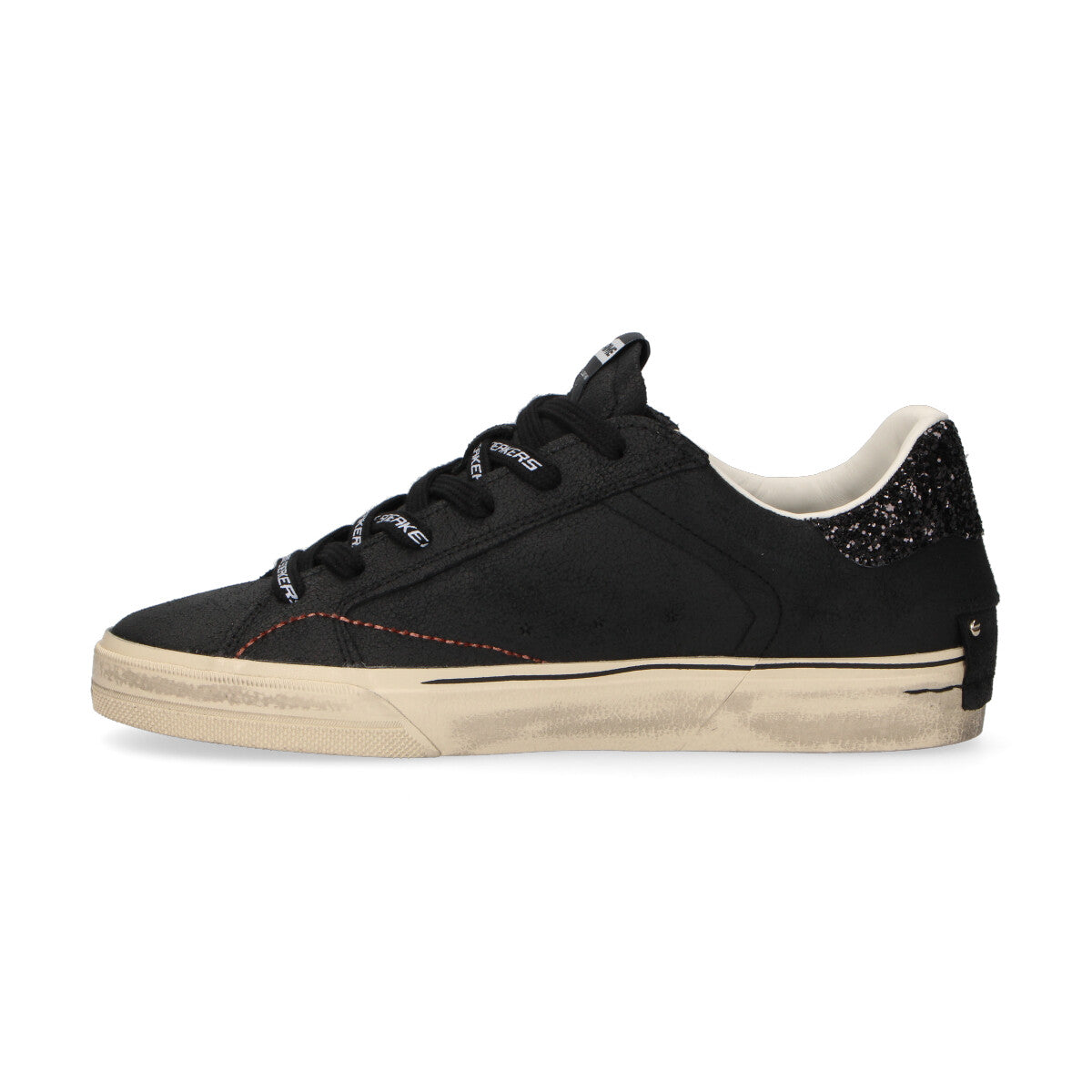 Crime London sneaker Deconstructed black starlight