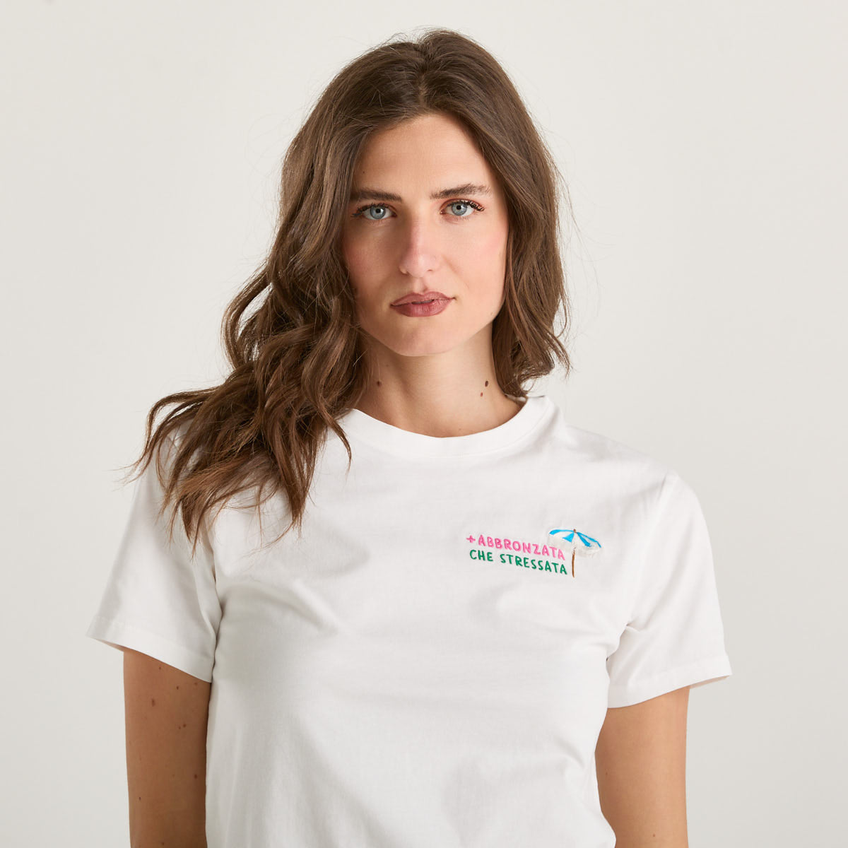 Mc2 Saint Barth t-shirt abbronzata stressata