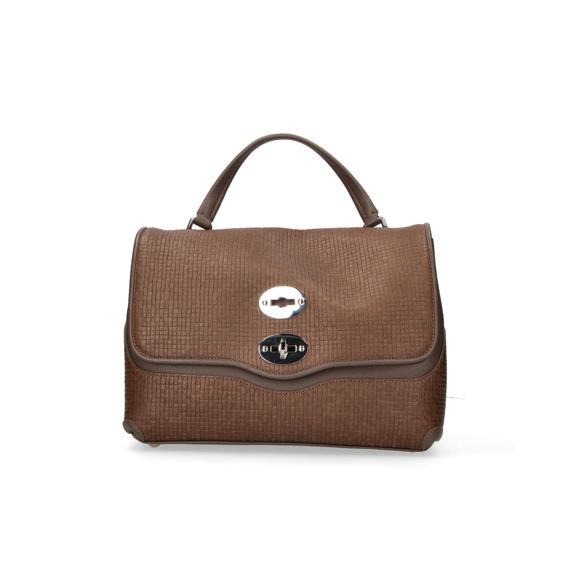 Zanellato borsa Postina Cestaia small grey ostia antica