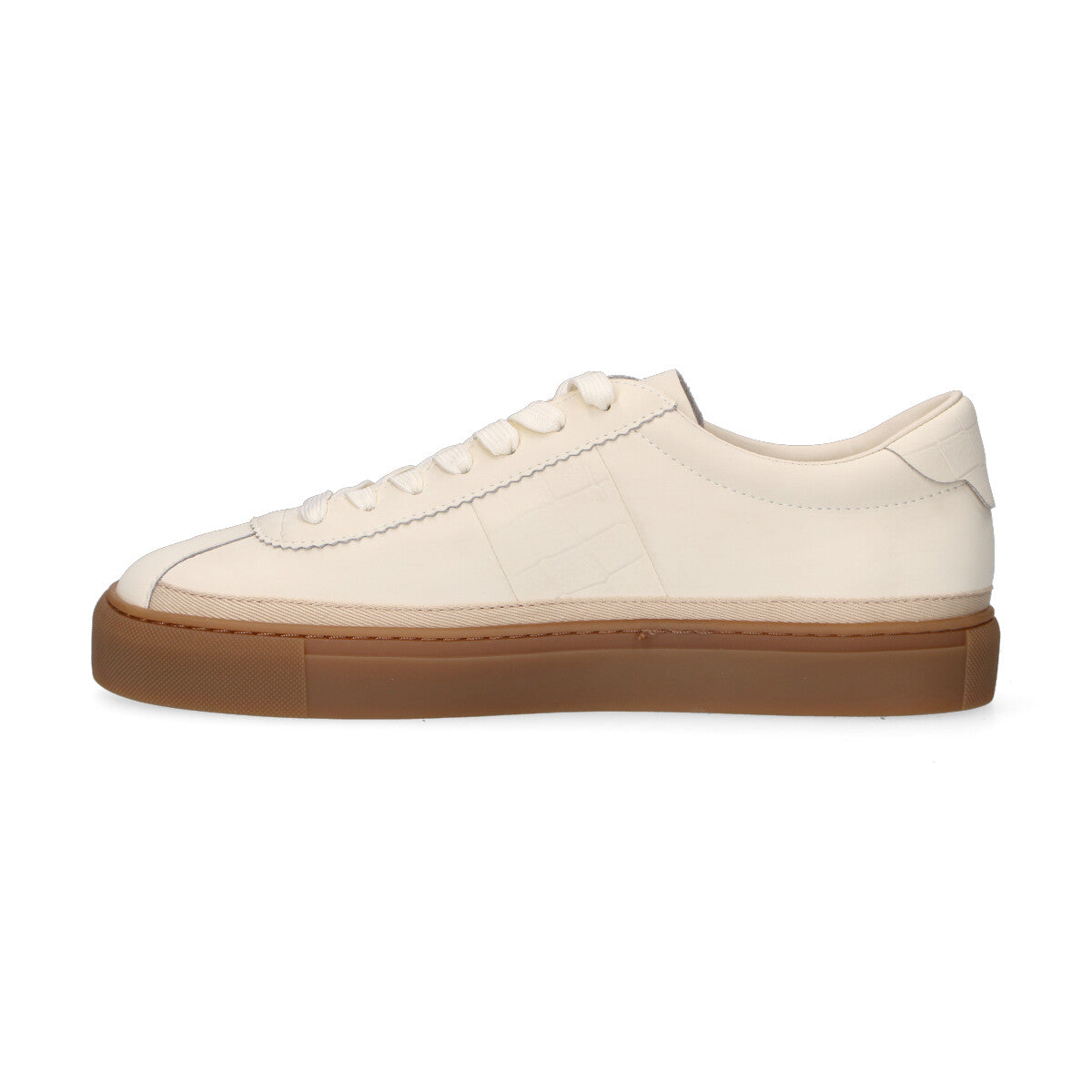 Hide & Jack sneaker Retro White Honey in pelle