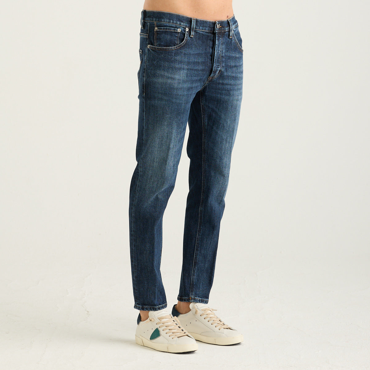 Dondup jeans brighton 5 tasche denim scuro