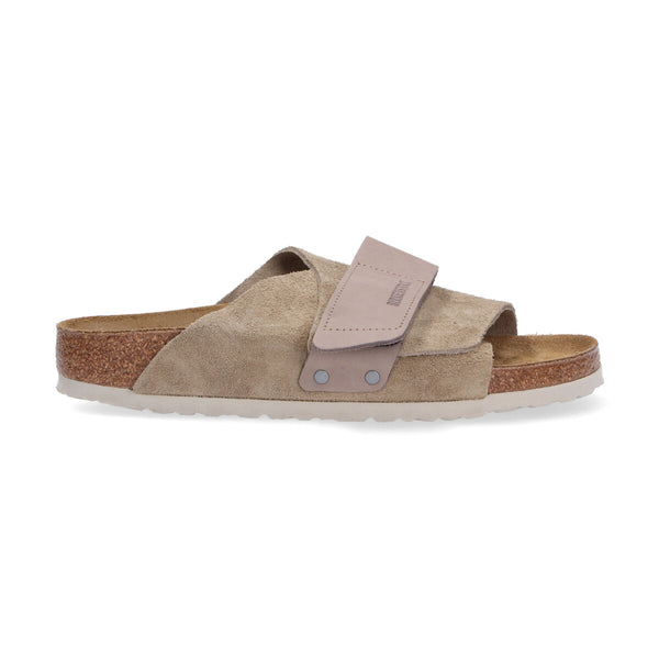 Birkenstock Kyoto camoscio nabuk beige