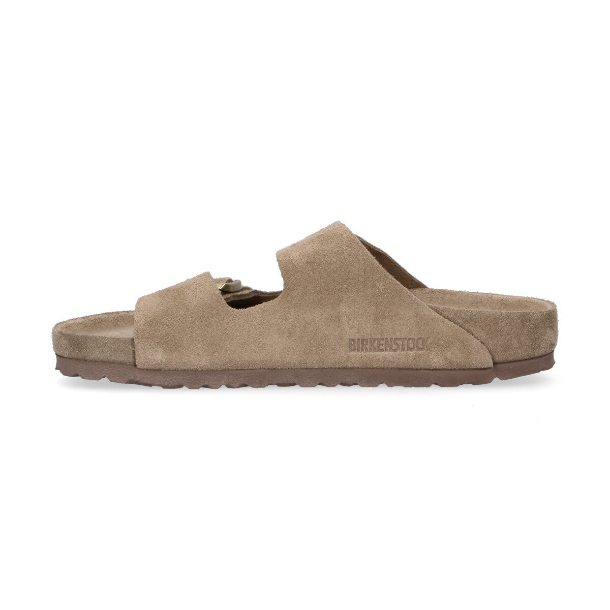 Birkenstock ciabatta Arizona Bs in camoscio beige