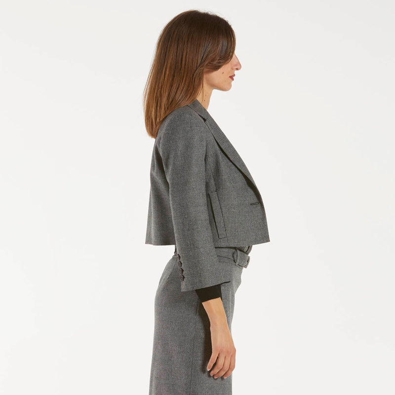 Pinko giacca spencer principe di galles