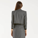 Pinko giacca spencer principe di galles