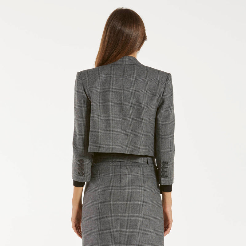 Pinko giacca spencer principe di galles