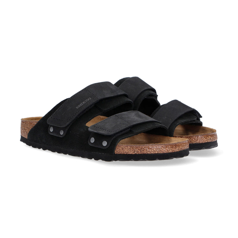 Birkenstock ciabatta Uji nera