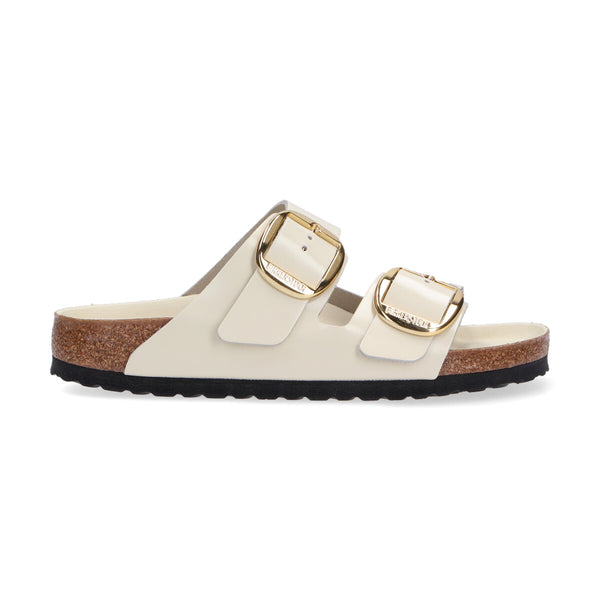 Birkenstock Arizonna Big buckle panna lucido