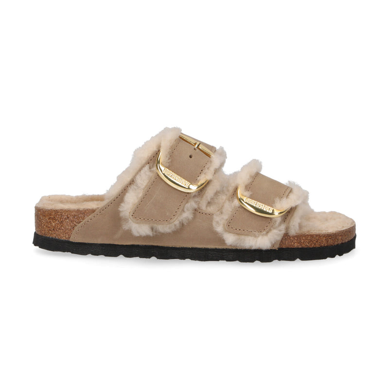 Birkenstock ciabatta Arizona Big Buckle shearling