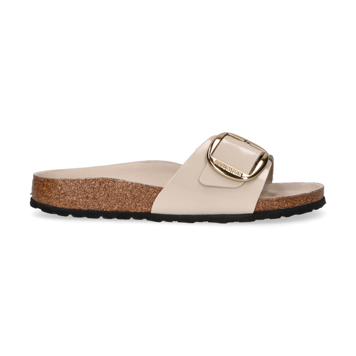 Birkenstock ciabatta Madrid Big Buckle panna