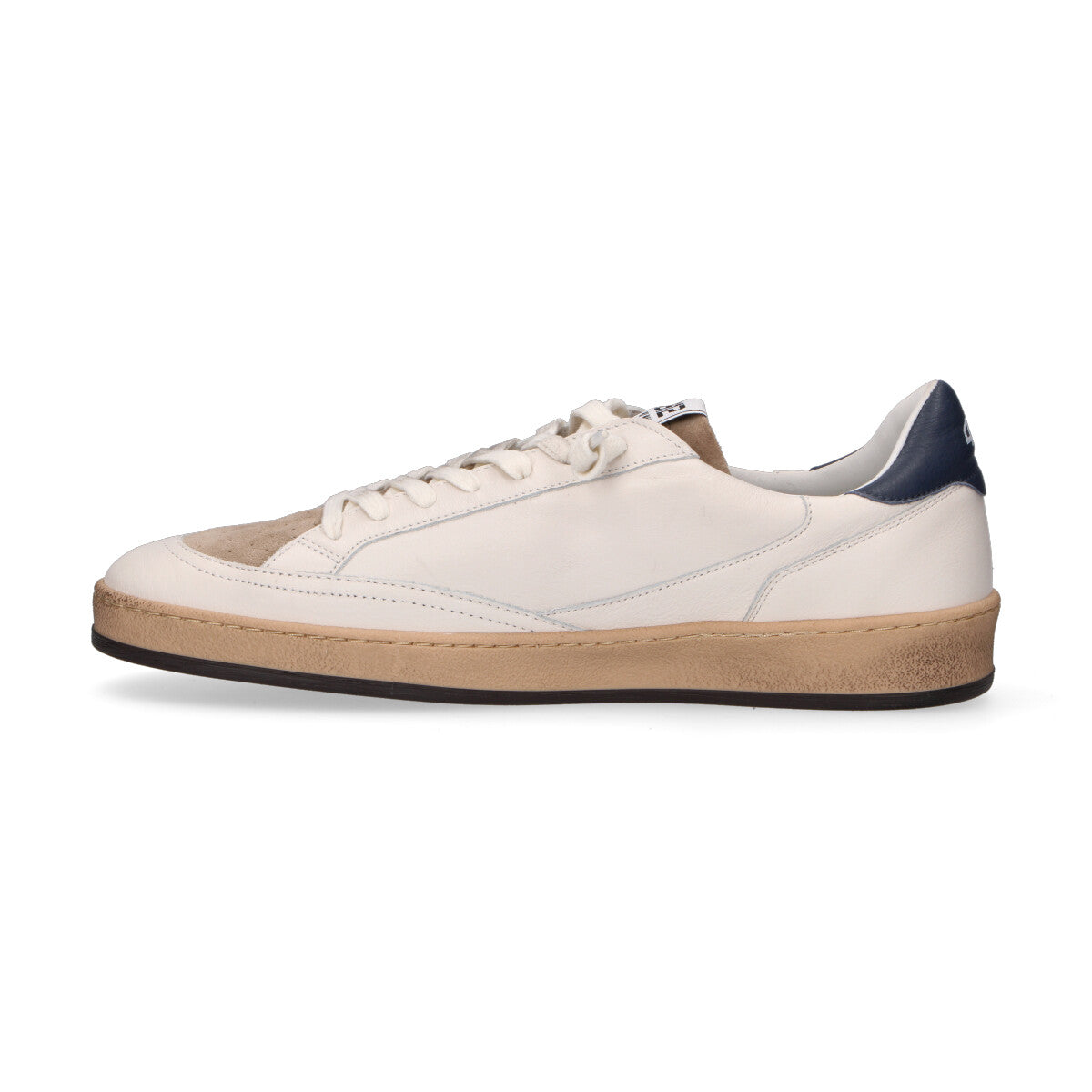 4B12 Sneakers uomo Playnew biancoblu
