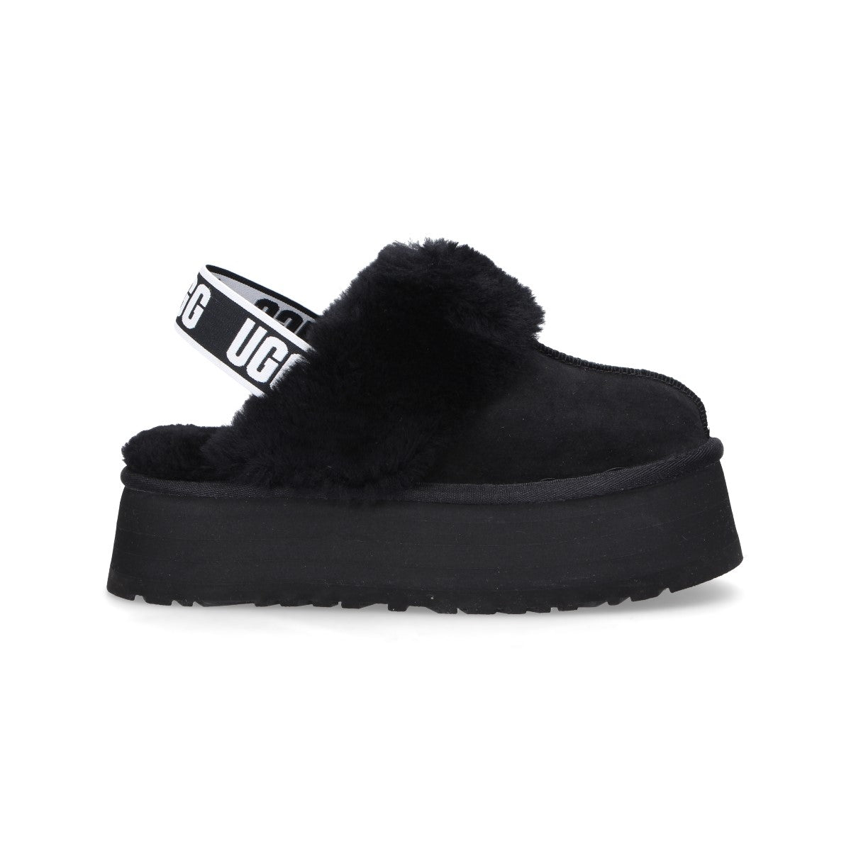 Ugg ciabatta Funkette camoscio nero