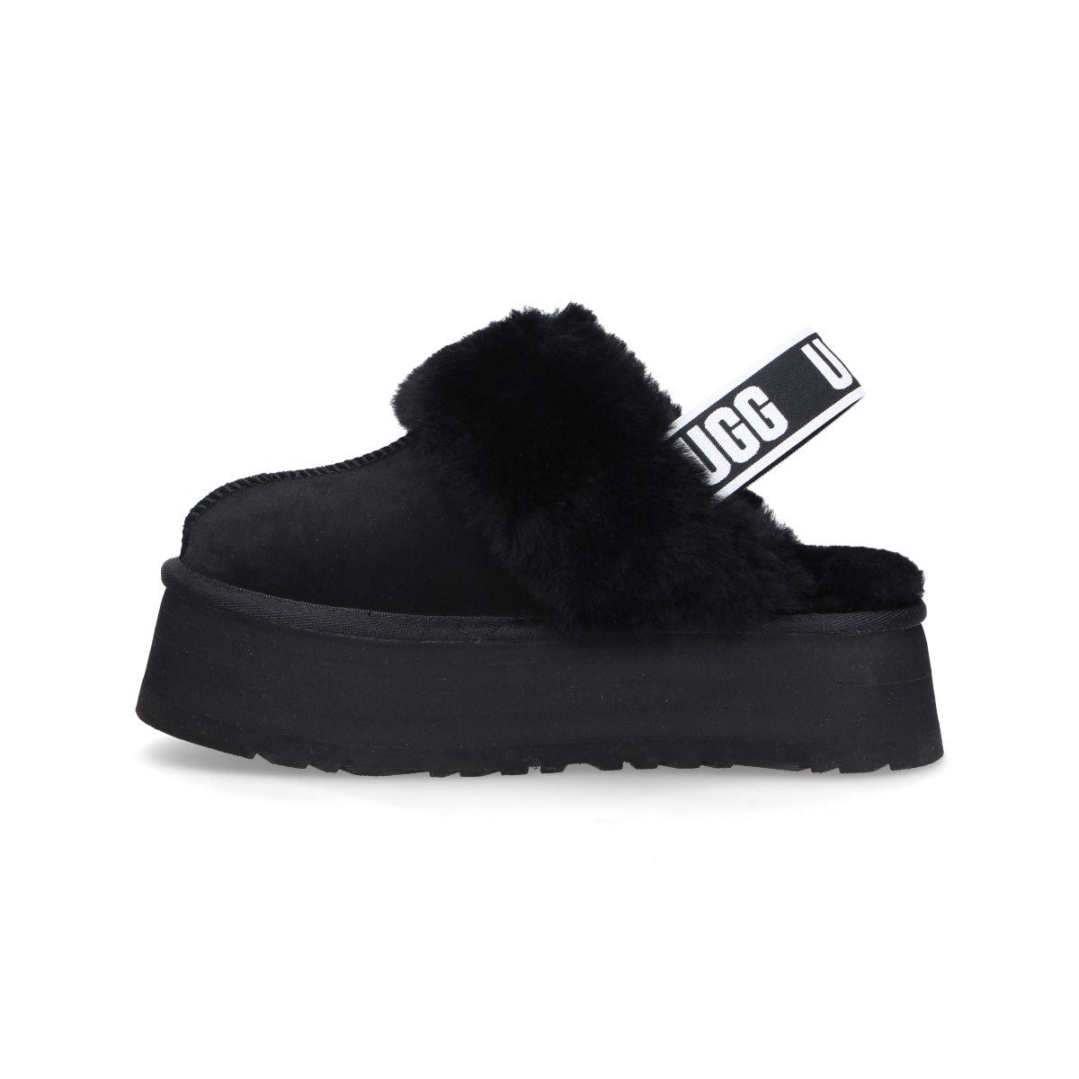 Ugg ciabatta Funkette camoscio nero