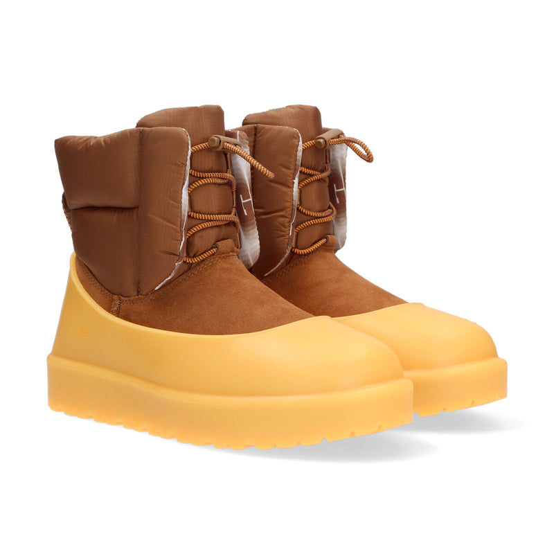 UGG classic maxi toggle camoscio nylon cuoio